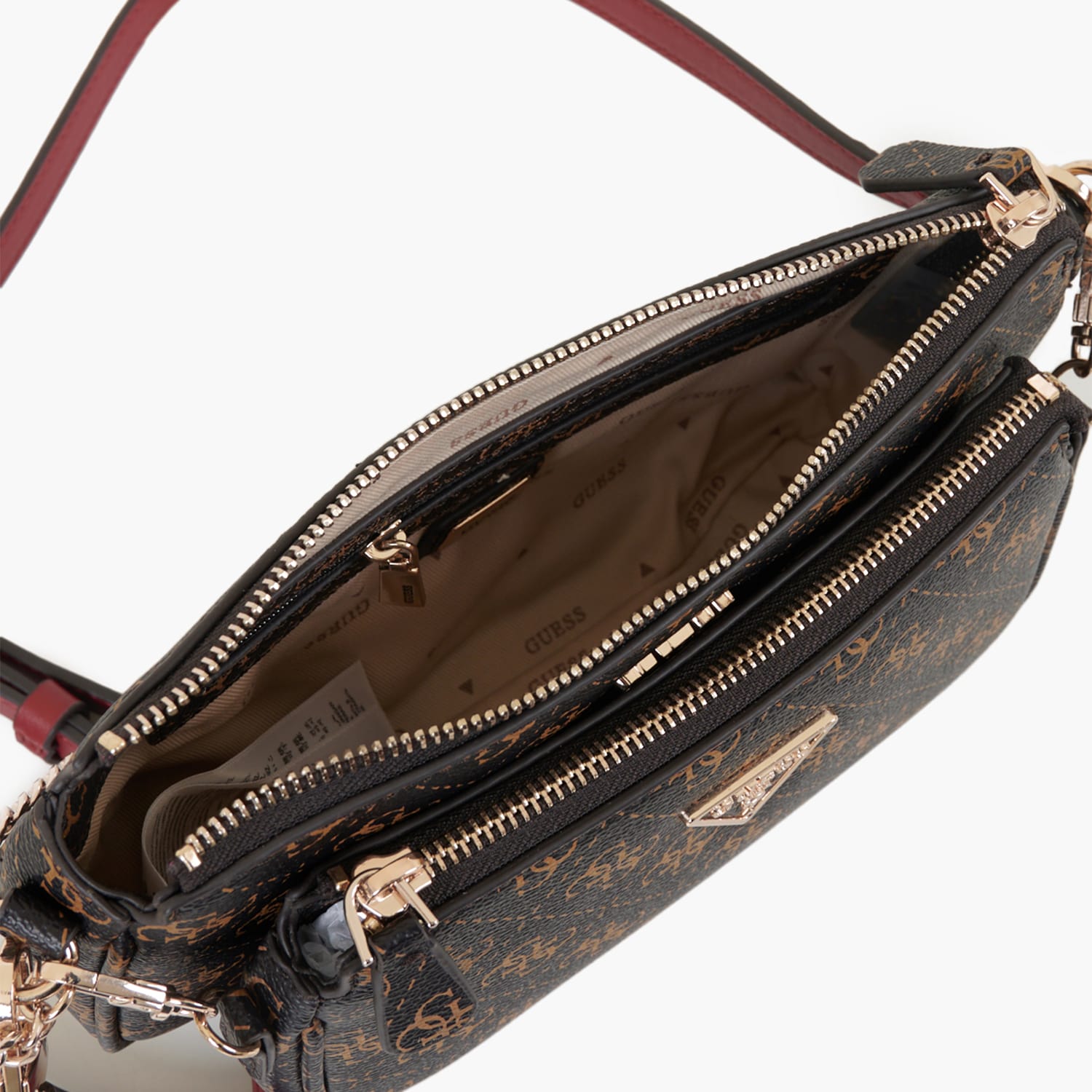 Γυναικείες Τσάντες Noelle.Pouch.B Καφέ ECOleather Guess Γυναικείες Τσάντες Noelle.Pouch.B Καφέ ECOleather Guess