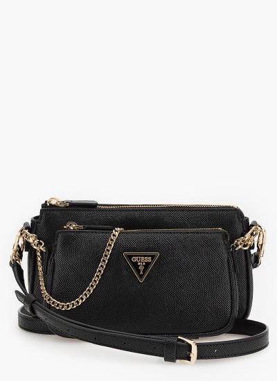 Ανδρικά Παπούτσια Casual Elba.B Άσπρο Δέρμα Guess