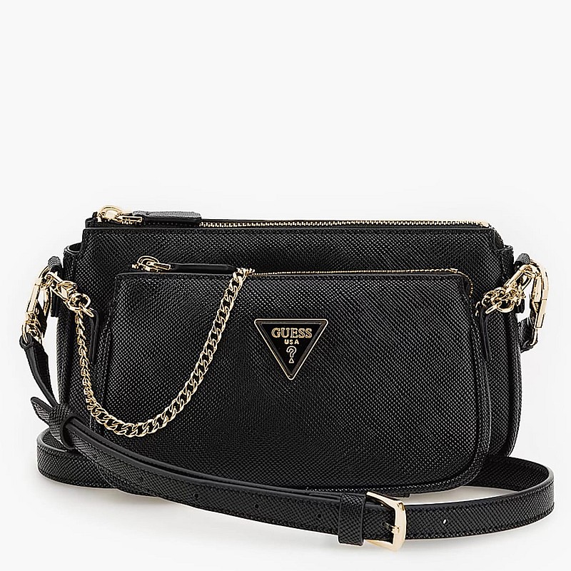 Γυναικείες Τσάντες Noelle.Pouch24 Μαύρο ECOleather Guess