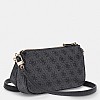 Women Bags Noelle.Pouch Grey ECOleather Guess Women Bags Noelle.Pouch Grey ECOleather Guess