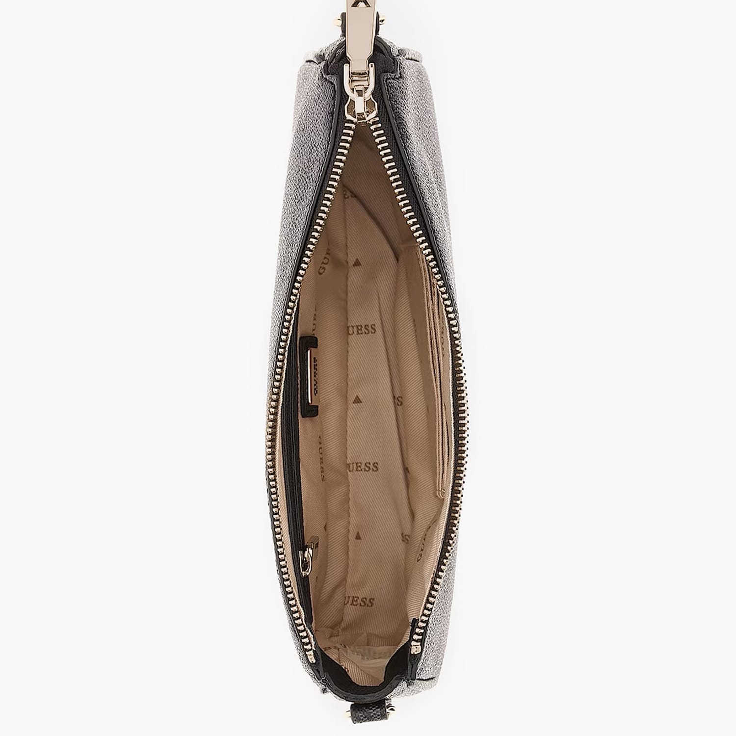 Women Bags Noelle.Pouch Grey ECOleather Guess Women Bags Noelle.Pouch Grey ECOleather Guess