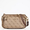 Γυναικείες Τσάντες Noelle.Pouch Μπεζ ECOleather Guess Γυναικείες Τσάντες Noelle.Pouch Μπεζ ECOleather Guess