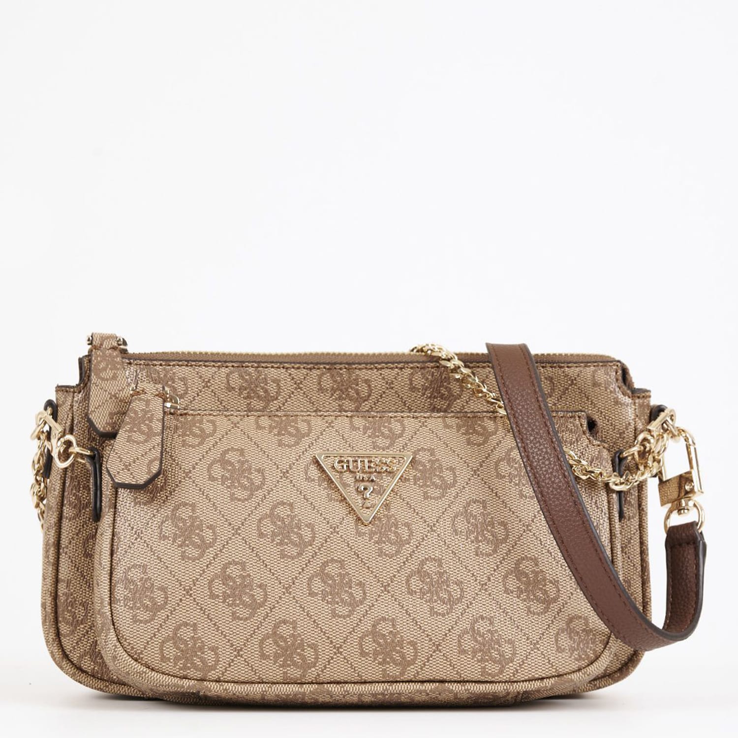 Γυναικείες Τσάντες Noelle.Pouch Μπεζ ECOleather Guess