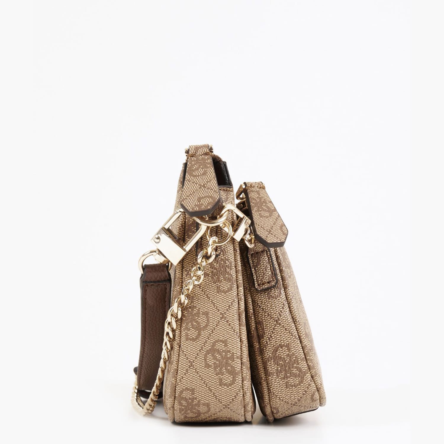 Γυναικείες Τσάντες Noelle.Pouch Μπεζ ECOleather Guess Γυναικείες Τσάντες Noelle.Pouch Μπεζ ECOleather Guess