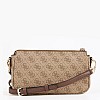 Γυναικείες Τσάντες Noelle.Pouch Μπεζ ECOleather Guess Γυναικείες Τσάντες Noelle.Pouch Μπεζ ECOleather Guess