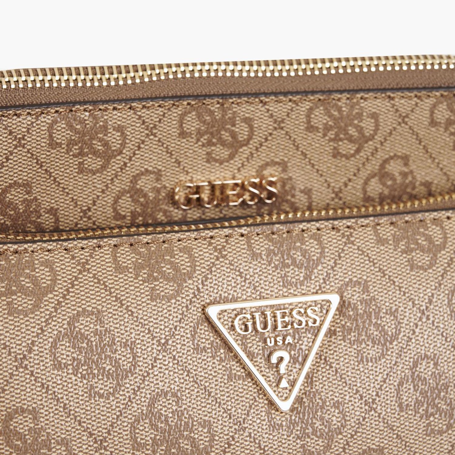 Γυναικείες Τσάντες Noelle.Pouch Μπεζ ECOleather Guess Γυναικείες Τσάντες Noelle.Pouch Μπεζ ECOleather Guess