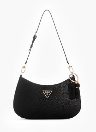 Ανδρικά Παπούτσια Casual Elba.B Άσπρο Δέρμα Guess