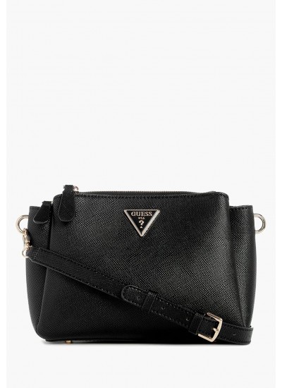 Women Bags Noelle.Xtri Black ECOleather Guess
