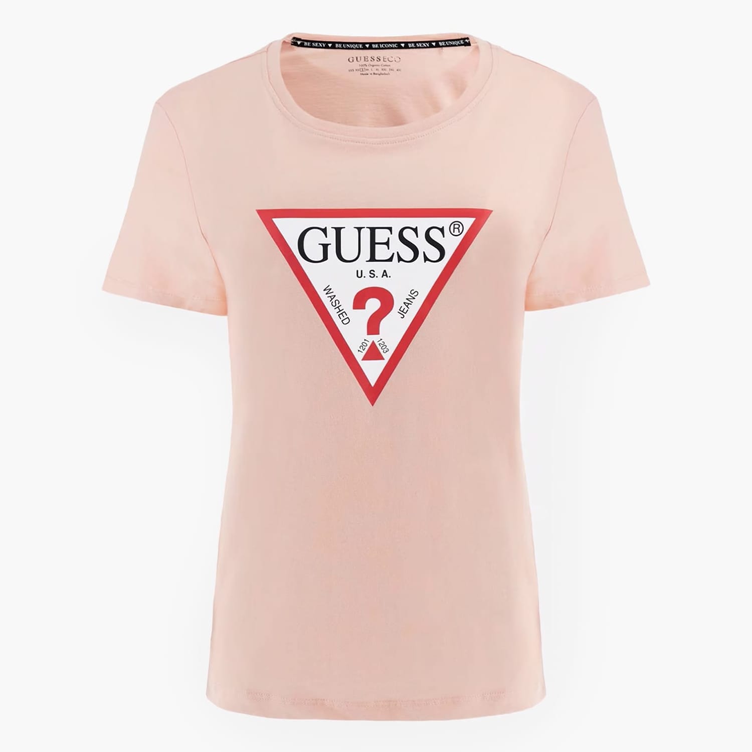 Γυναικείες Μπλούζες - Τοπ Origi.24 Ροζ Βαμβάκι Guess