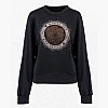 Women's Footers Peony.Lg Black Polyamid Guess
