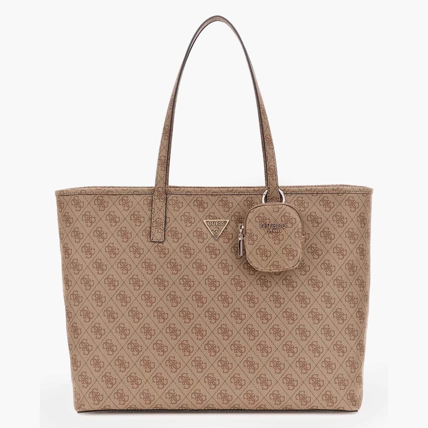 Γυναικείες Τσάντες Power.Play.L Μπεζ ECOleather Guess Γυναικείες Τσάντες Power.Play.L Μπεζ ECOleather Guess