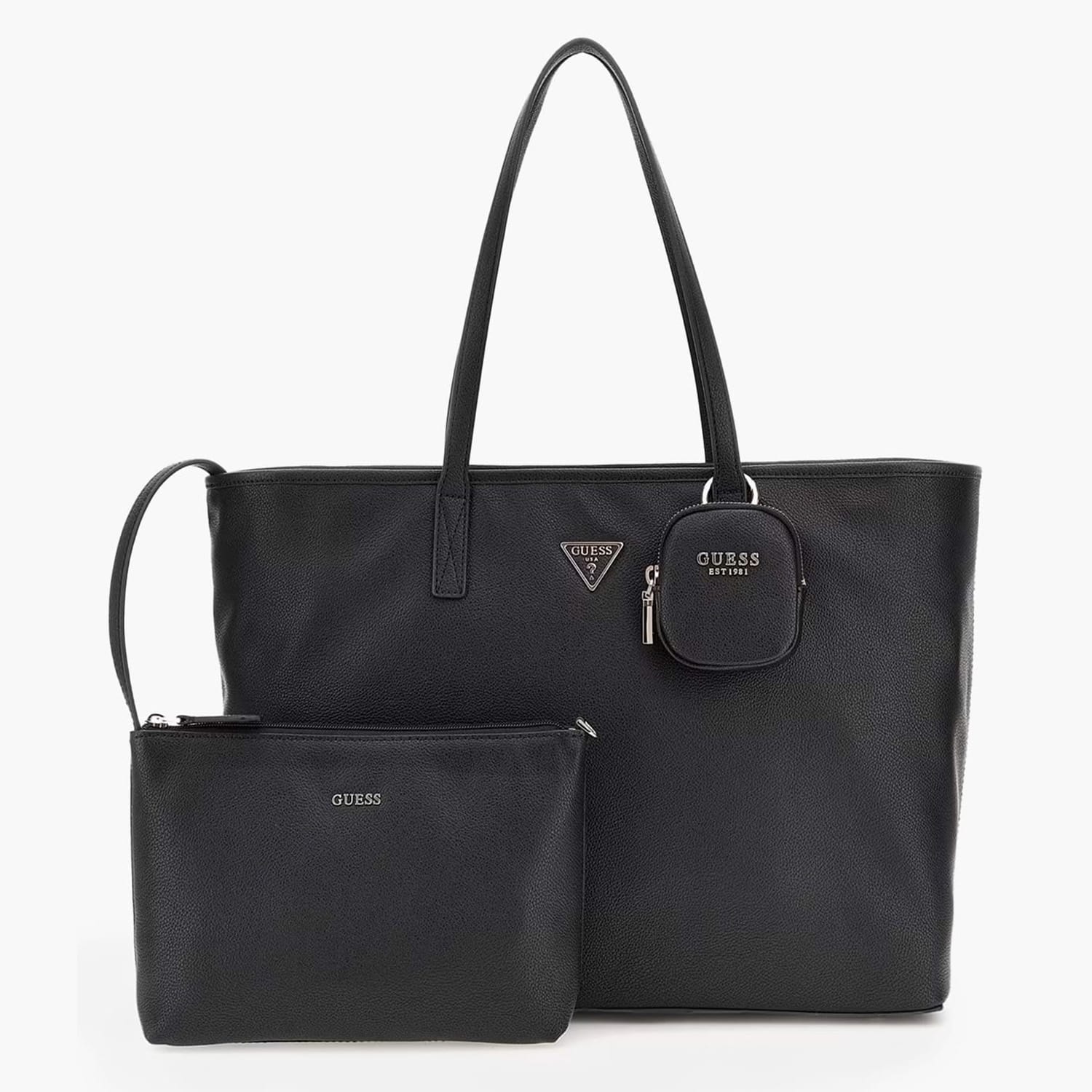 Γυναικείες Τσάντες Powerplay.S Μαύρο ECOleather Guess