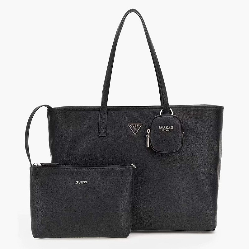 Γυναικείες Τσάντες Powerplay.S Μαύρο ECOleather Guess