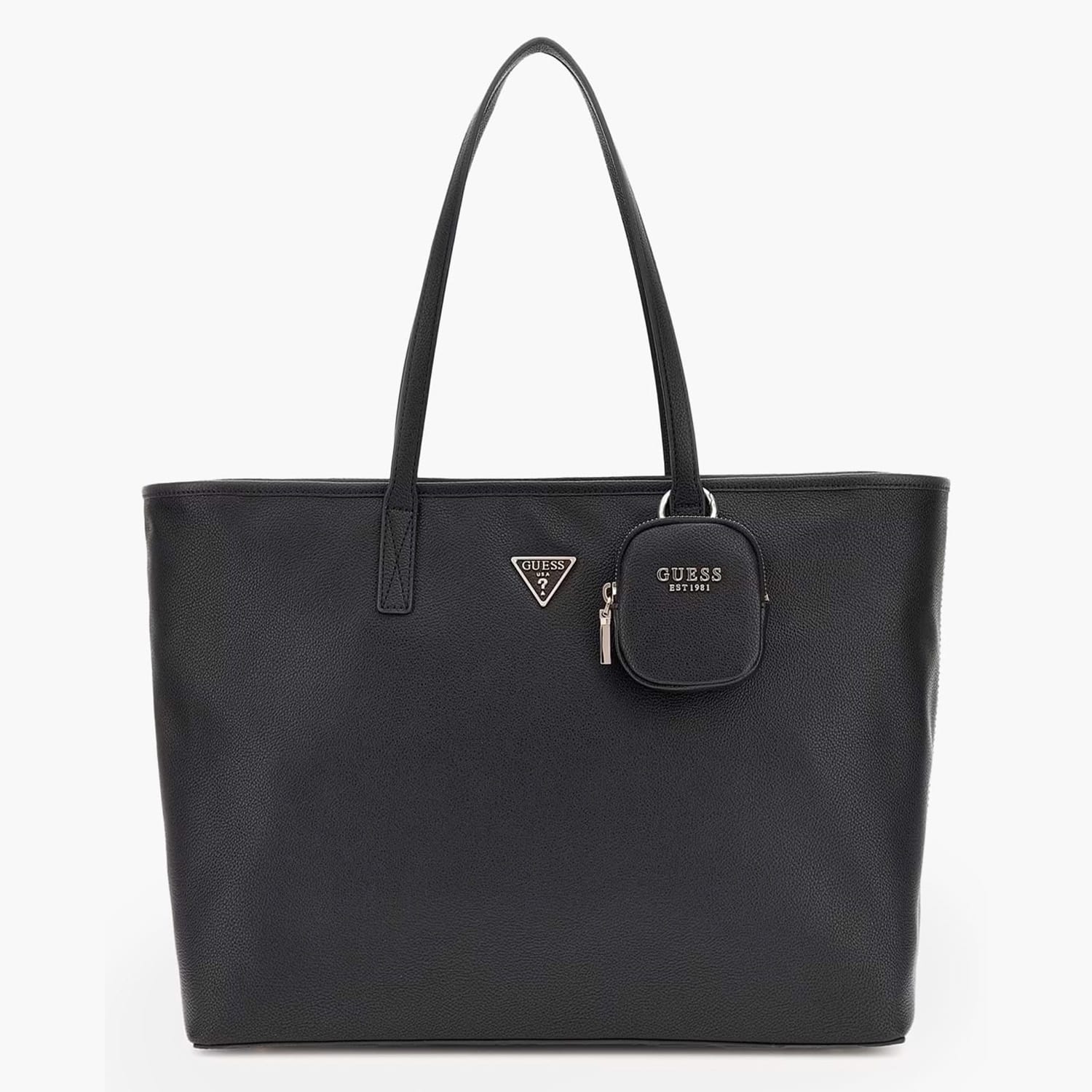 Women Bags Powerplay.S Black ECOleather Guess Women Bags Powerplay.S Black ECOleather Guess