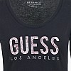 Γυναικείες Μπλούζες - Τοπ Python.Tee Μαύρο Βαμβάκι Guess Γυναικείες Μπλούζες - Τοπ Python.Tee Μαύρο Βαμβάκι Guess