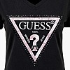 Γυναικείες Μπλούζες - Τοπ Python.Triangle Μαύρο Βαμβάκι Guess Γυναικείες Μπλούζες - Τοπ Python.Triangle Μαύρο Βαμβάκι Guess