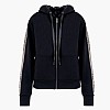Women Cardigans Scuba.Sweatshirt Black Polyester Guess Women Cardigans Scuba.Sweatshirt Black Polyester Guess