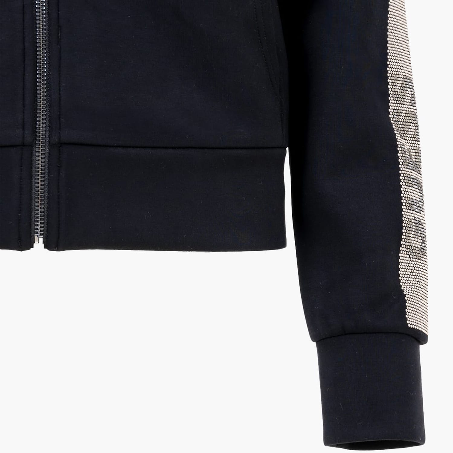 Women Cardigans Scuba.Sweatshirt Black Polyester Guess Women Cardigans Scuba.Sweatshirt Black Polyester Guess