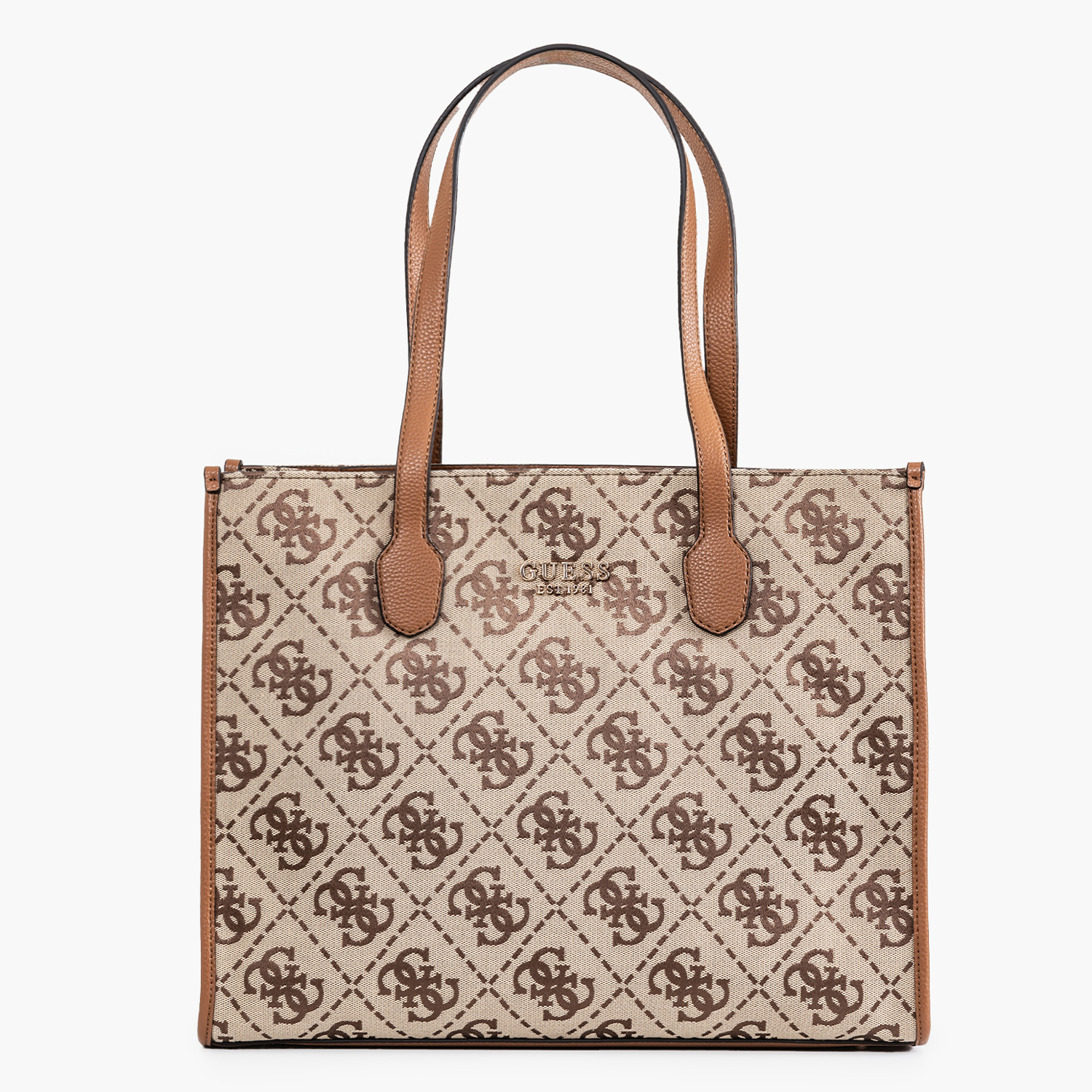 Γυναικείες Τσάντες Silvana.J Μπεζ ECOleather-Ύφασμα Guess