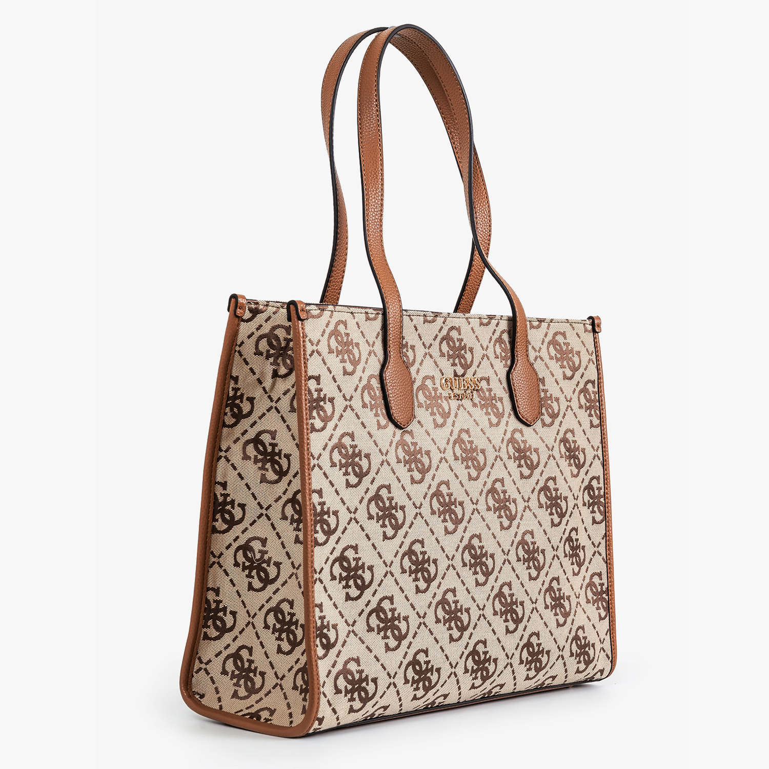 Γυναικείες Τσάντες Silvana.J Μπεζ ECOleather-Ύφασμα Guess