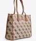 Γυναικείες Τσάντες Silvana.J Μπεζ ECOleather-Ύφασμα Guess Γυναικείες Τσάντες Silvana.J Μπεζ ECOleather-Ύφασμα Guess
