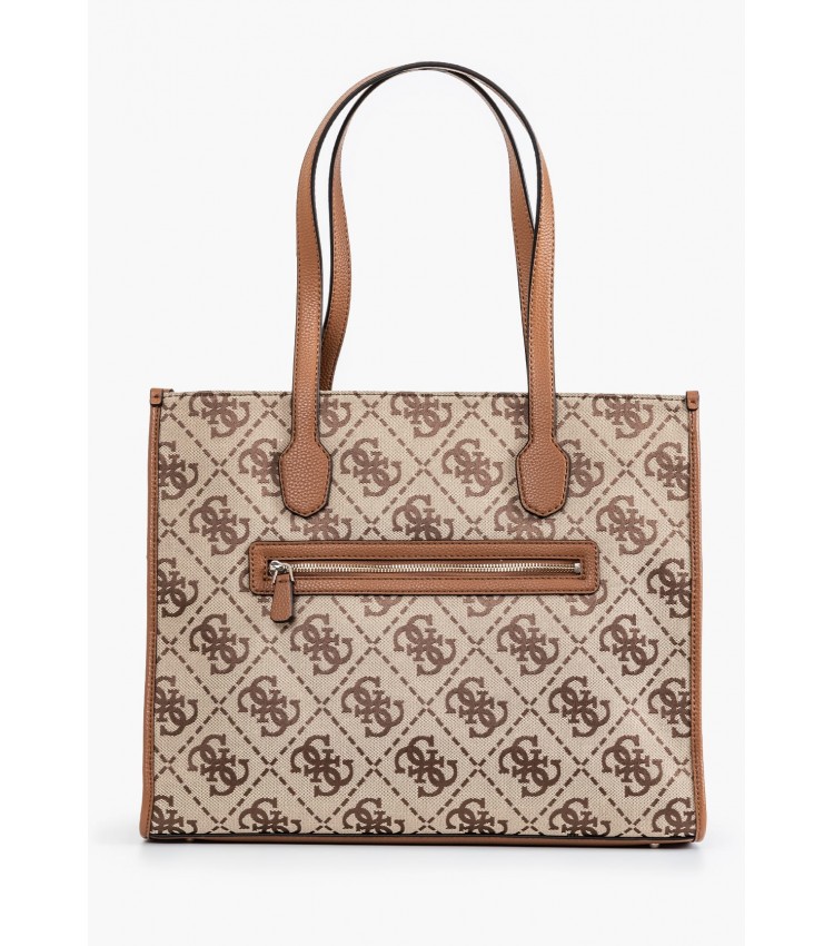 Γυναικείες Τσάντες Silvana.J Μπεζ ECOleather-Ύφασμα Guess Γυναικείες Τσάντες Silvana.J Μπεζ ECOleather-Ύφασμα Guess