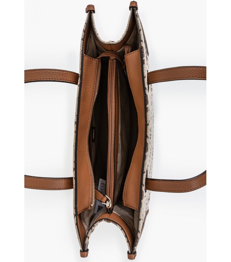 Γυναικείες Τσάντες Silvana.J Μπεζ ECOleather-Ύφασμα Guess Γυναικείες Τσάντες Silvana.J Μπεζ ECOleather-Ύφασμα Guess