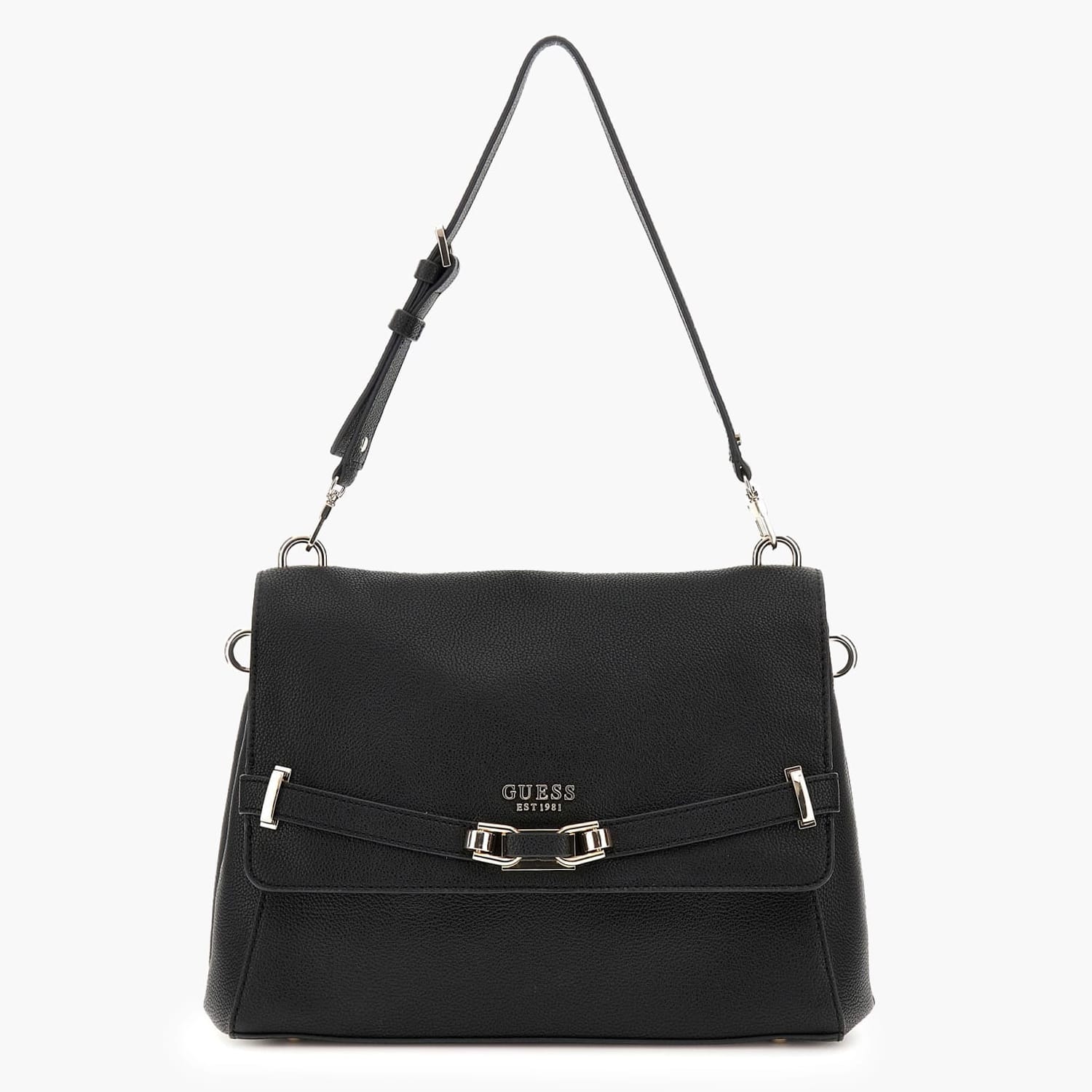 Γυναικείες Τσάντες Silvye.Flap Μαύρο ECOleather Guess