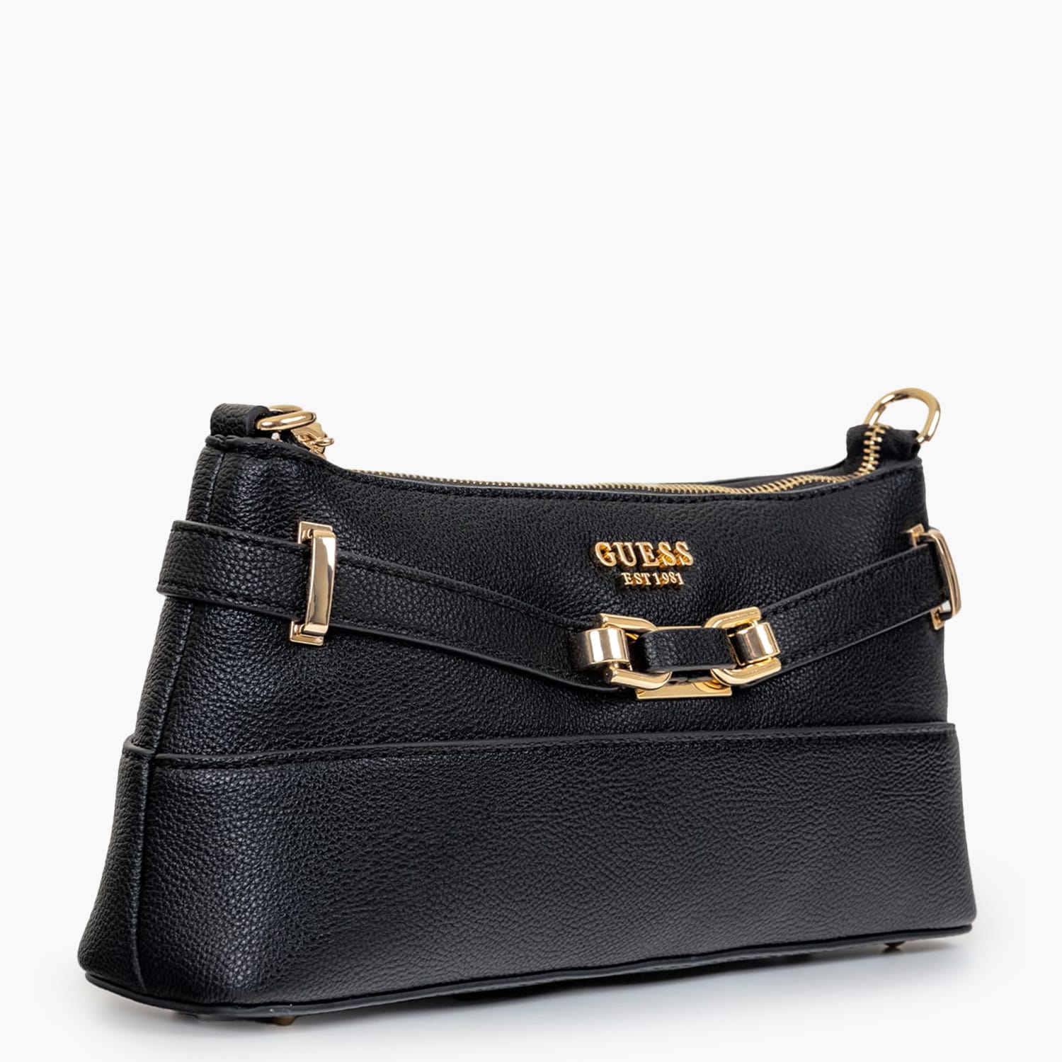 Γυναικείες Τσάντες Silvye.Shld Μαύρο ECOleather Guess