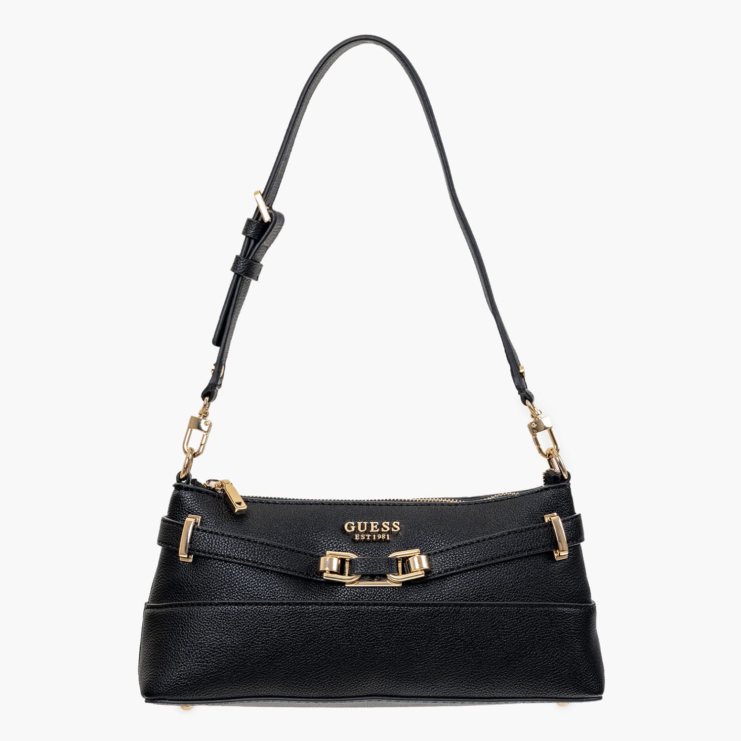 Women Bags Silvye.Shld Black ECOleather Guess Women Bags Silvye.Shld Black ECOleather Guess