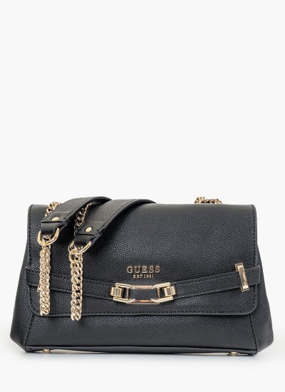 Γυναικεία Πορτοφόλια Emilee.Zip Μαύρο ECOleather Guess