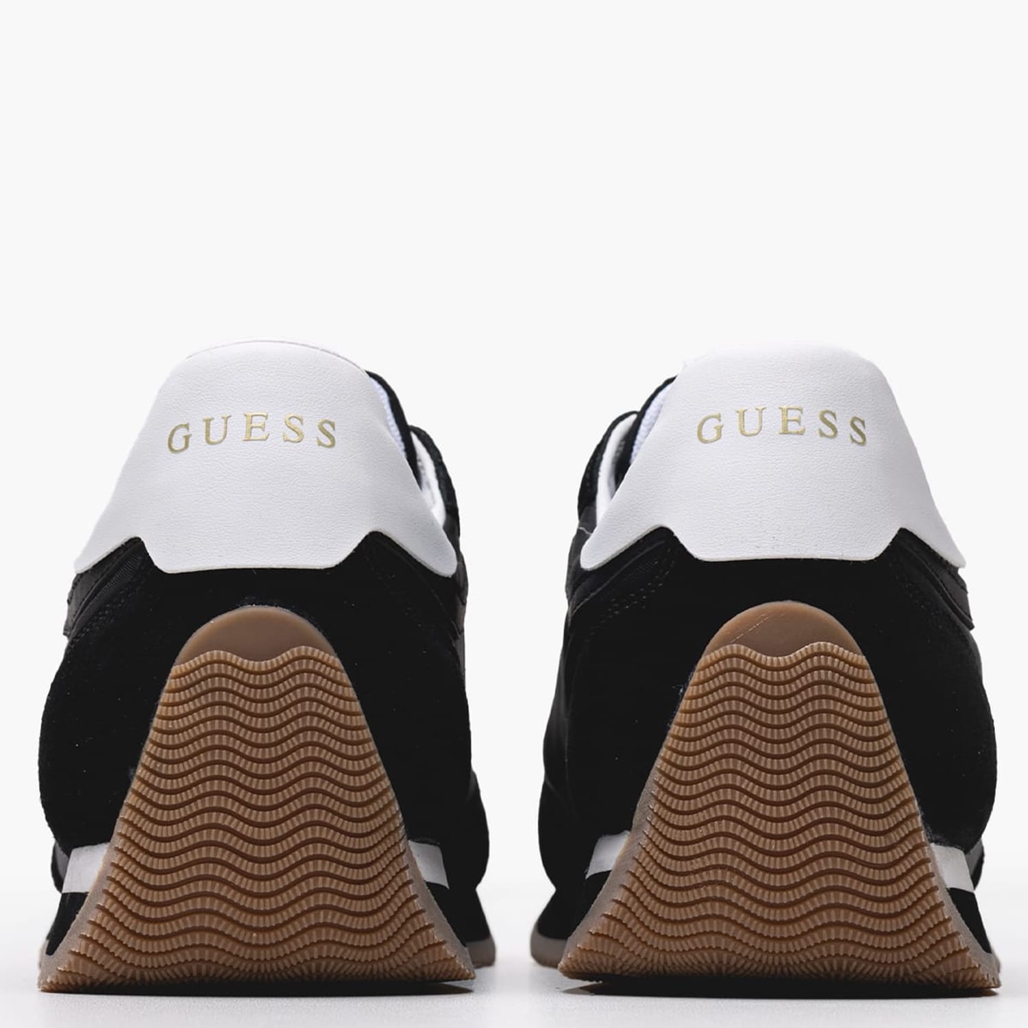 Women Casual Shoes Skroll Black Buckskin-Fabric Guess Women Casual Shoes Skroll Black Buckskin-Fabric Guess