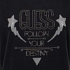 Γυναικείες Μπλούζες - Τοπ Sleeves.Strass Μαύρο Βαμβάκι Guess Γυναικείες Μπλούζες - Τοπ Sleeves.Strass Μαύρο Βαμβάκι Guess