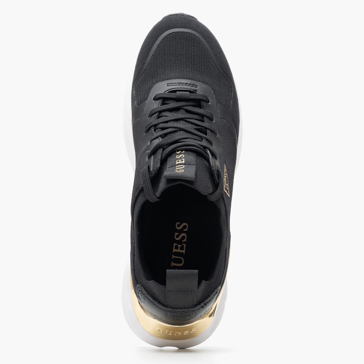 Γυναικεία Παπούτσια Casual Solite Μαύρο ECOleather-Ύφασμα Guess Γυναικεία Παπούτσια Casual Solite Μαύρο ECOleather-Ύφασμα Guess