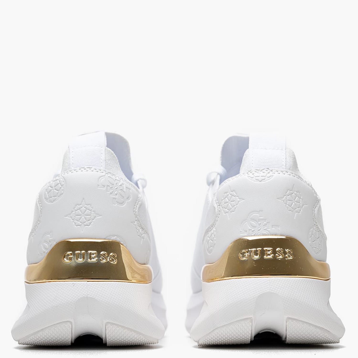 Women Casual Shoes Solite White ECOleather-Fabric Guess Women Casual Shoes Solite White ECOleather-Fabric Guess