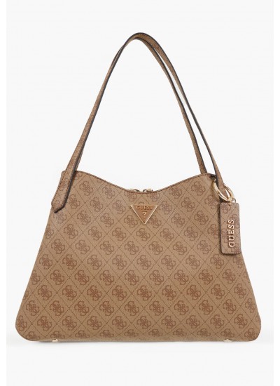 Γυναικείες Ζώνες 9115 Μαύρο ECOleather Guess