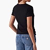 Γυναικείες Μπλούζες - Τοπ Ss.Easytee Μαύρο Βαμβάκι Guess Γυναικείες Μπλούζες - Τοπ Ss.Easytee Μαύρο Βαμβάκι Guess