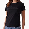 Γυναικείες Μπλούζες - Τοπ Ss.Easytee Μαύρο Βαμβάκι Guess Γυναικείες Μπλούζες - Τοπ Ss.Easytee Μαύρο Βαμβάκι Guess