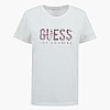Women T-Shirts - Tops Ss.Python.Lg White Cotton Guess Women T-Shirts - Tops Ss.Python.Lg White Cotton Guess