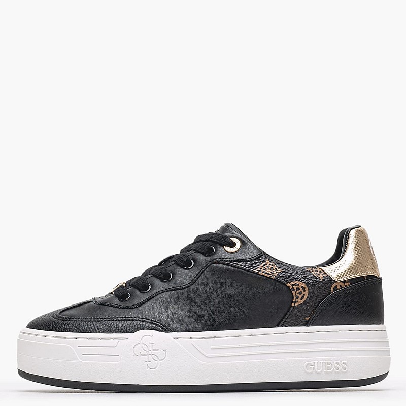 Γυναικεία Παπούτσια Casual Swole Μαύρο ECOleather Guess