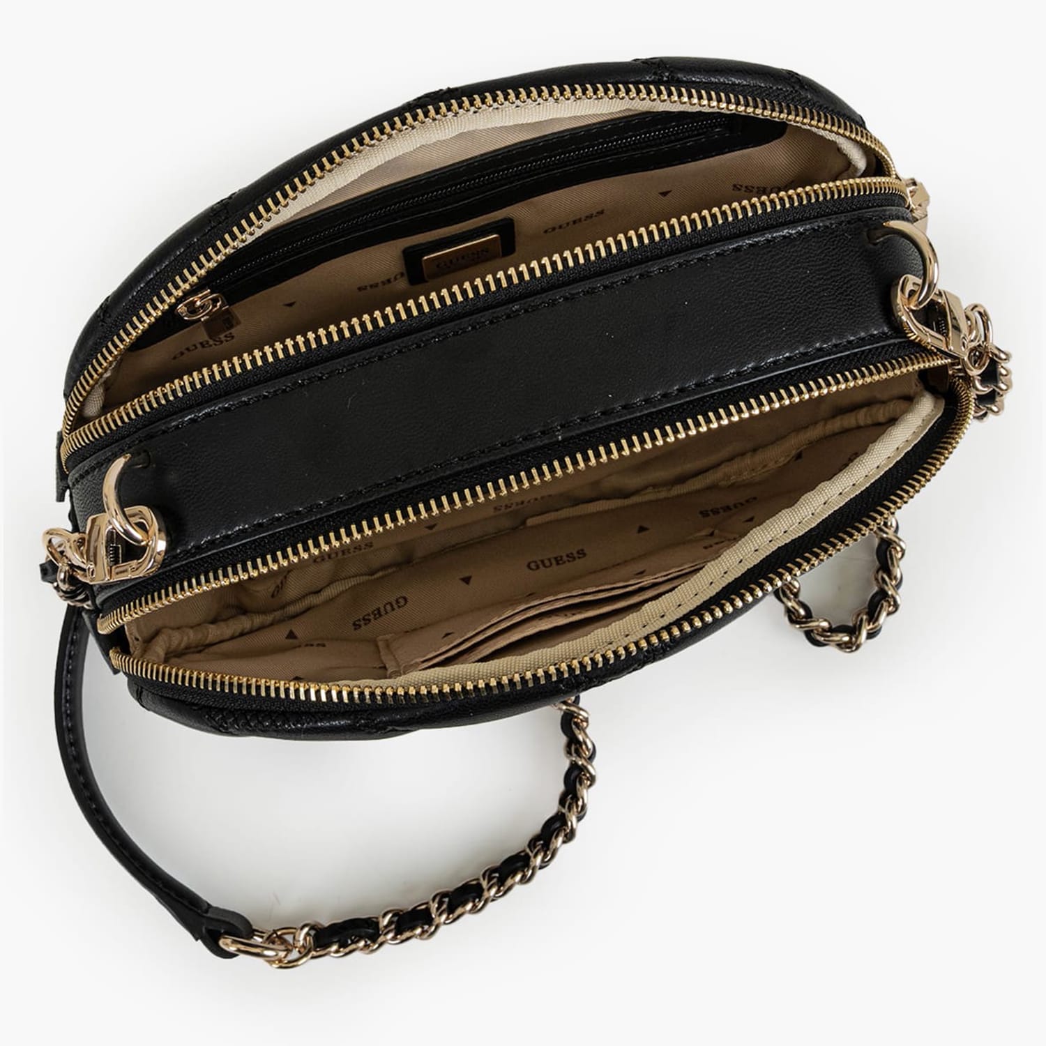 Γυναικείες Τσάντες Tamsin.Dbl Μαύρο ECOleather Guess Γυναικείες Τσάντες Tamsin.Dbl Μαύρο ECOleather Guess