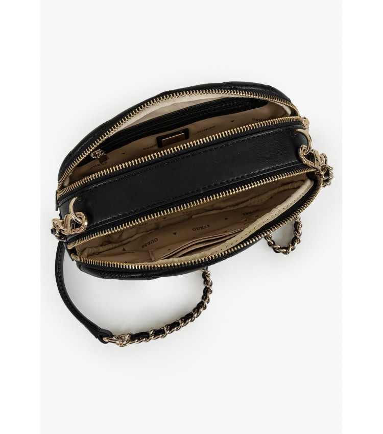 Γυναικείες Τσάντες Tamsin.Dbl Μαύρο ECOleather Guess Γυναικείες Τσάντες Tamsin.Dbl Μαύρο ECOleather Guess