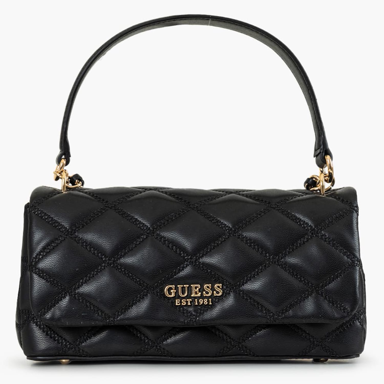 Γυναικείες Τσάντες Tamsin.Flap Μαύρο ECOleather Guess