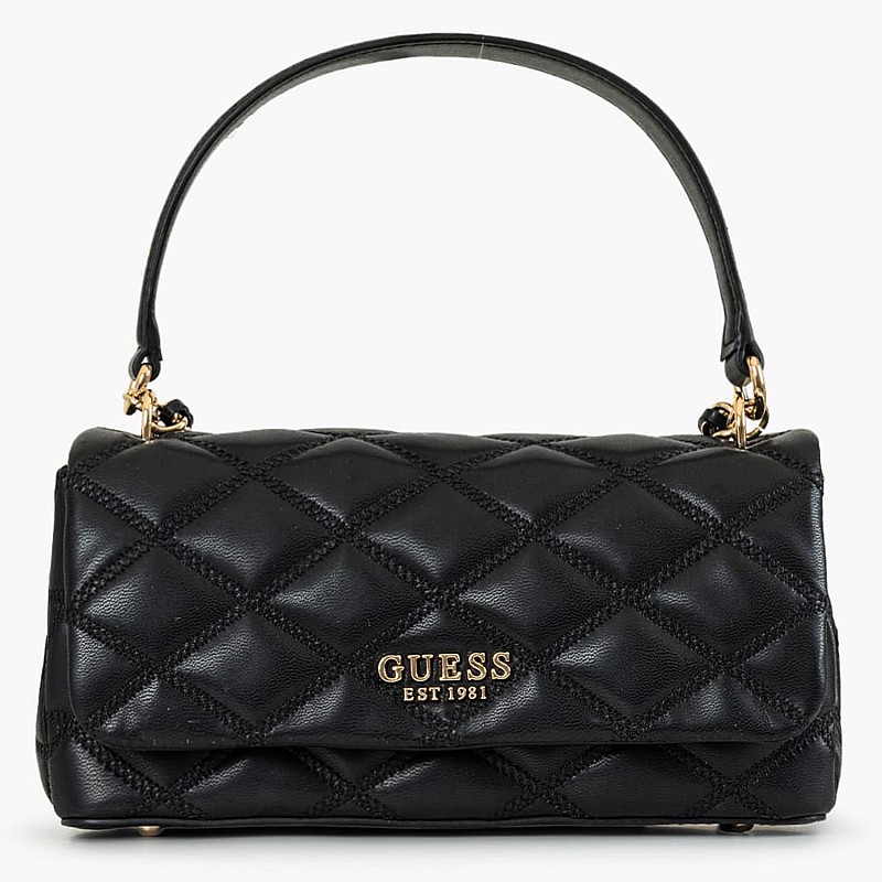 Γυναικείες Τσάντες Tamsin.Flap Μαύρο ECOleather Guess