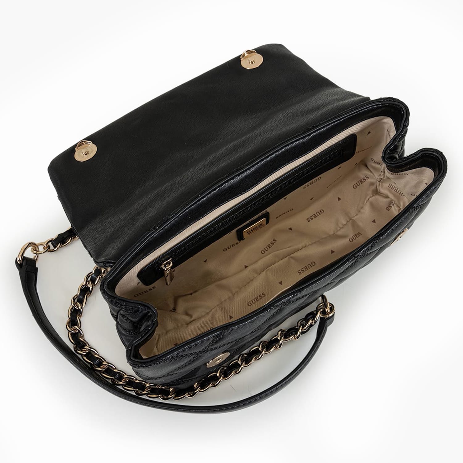 Γυναικείες Τσάντες Tamsin.Flap Μαύρο ECOleather Guess Γυναικείες Τσάντες Tamsin.Flap Μαύρο ECOleather Guess