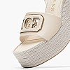Women Platforms High Tanvee Beige Leather Guess Women Platforms High Tanvee Beige Leather Guess