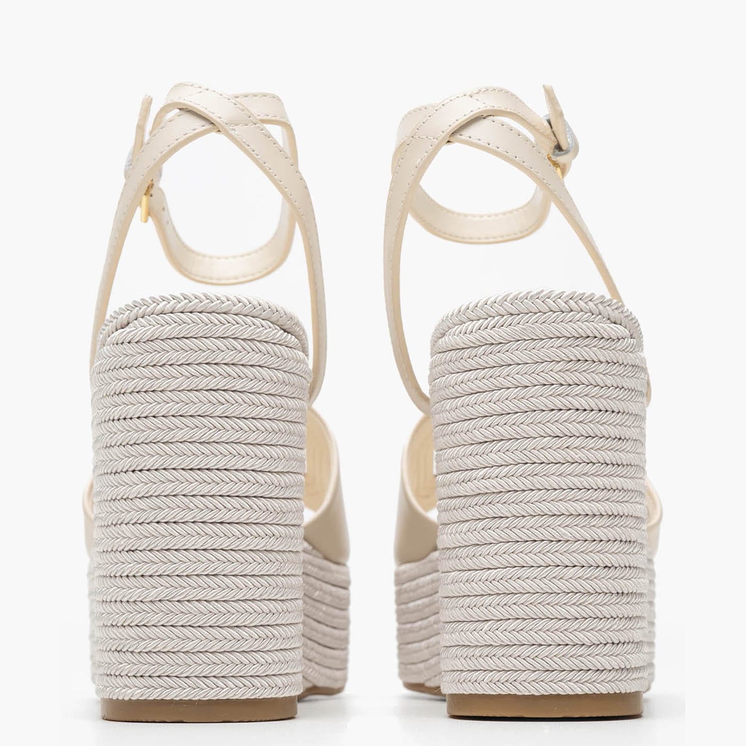 Women Platforms High Tanvee Beige Leather Guess Women Platforms High Tanvee Beige Leather Guess