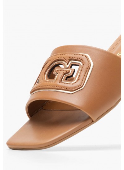 Γυναικεία Flats Tarisha Ταμπά Δέρμα Guess
