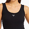 Γυναικείες Μπλούζες - Τοπ Triangle.Bling Μαύρο Βαμβάκι Guess Γυναικείες Μπλούζες - Τοπ Triangle.Bling Μαύρο Βαμβάκι Guess