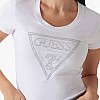 Γυναικείες Μπλούζες - Τοπ Triangle.Tee Άσπρο Βαμβάκι Guess Γυναικείες Μπλούζες - Τοπ Triangle.Tee Άσπρο Βαμβάκι Guess
